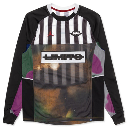 Fearless L/S Top - Black/Gym Red