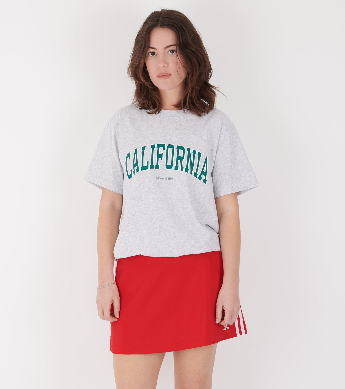Mini Skirt Better Scarlet/White