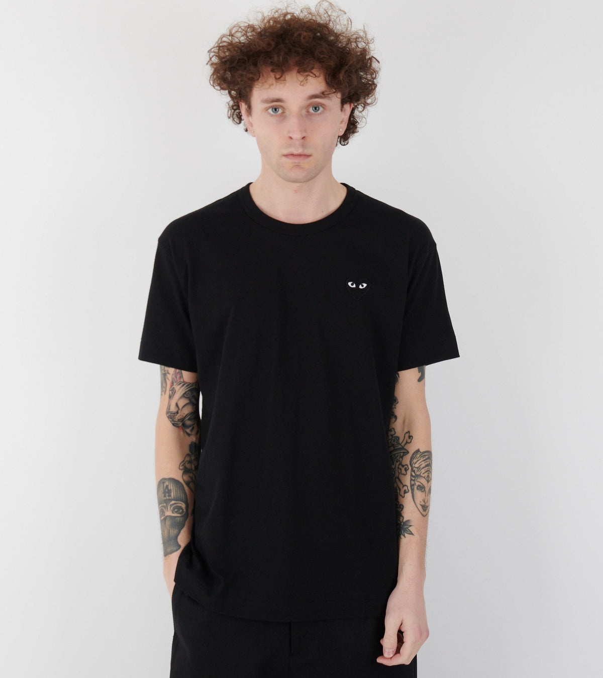 U Black Heart T-shirt Black
