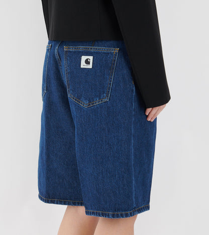 W Brandon Shorts Stone Washed Blue
