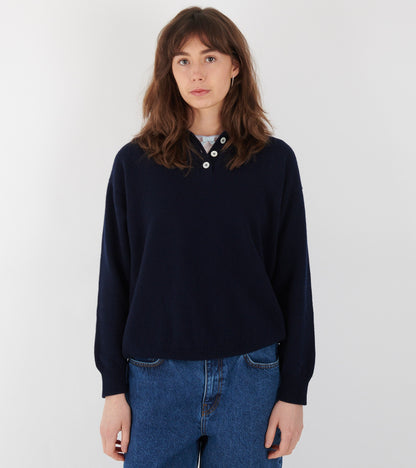 Edith Polo Shirt Navy