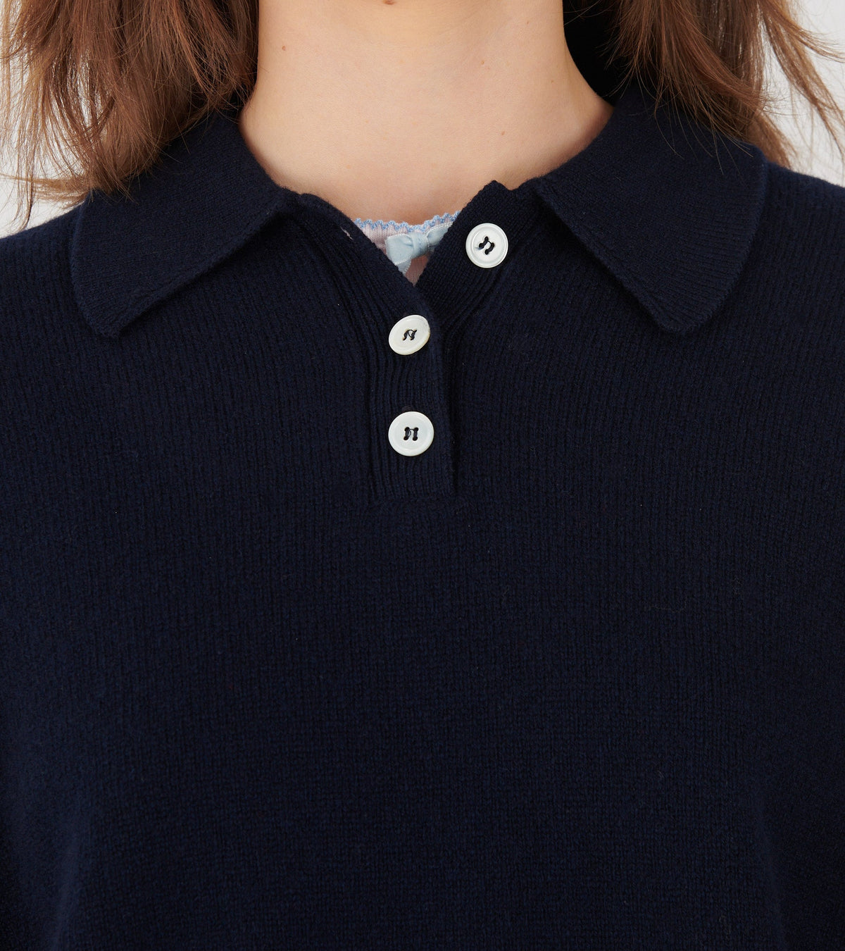 Edith Polo Shirt Navy