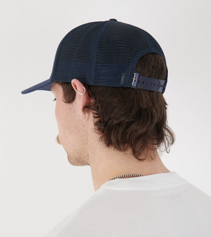 P-6 Logo Trucker Hat New Navy