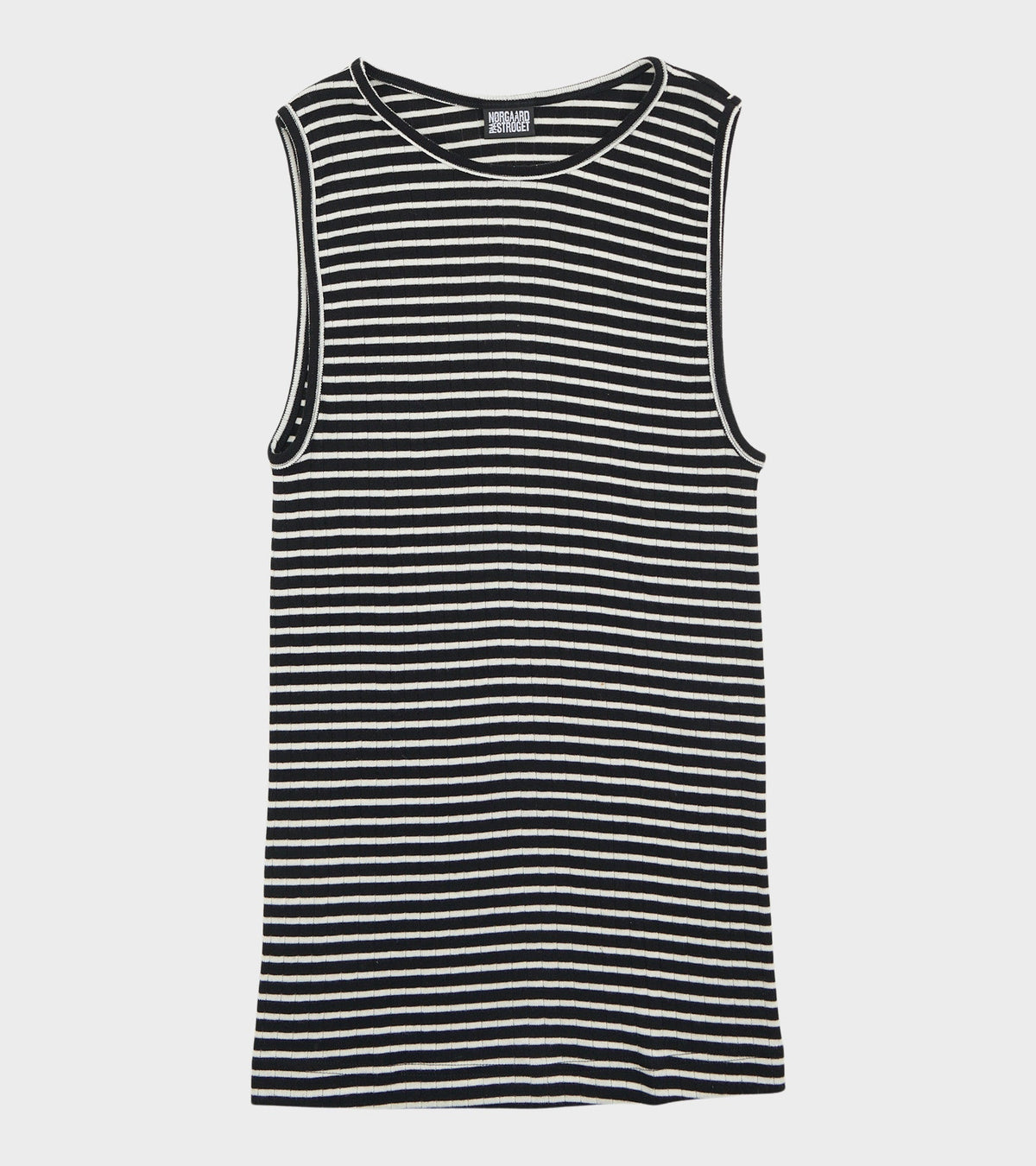 101 Tank Top Black/Ecru