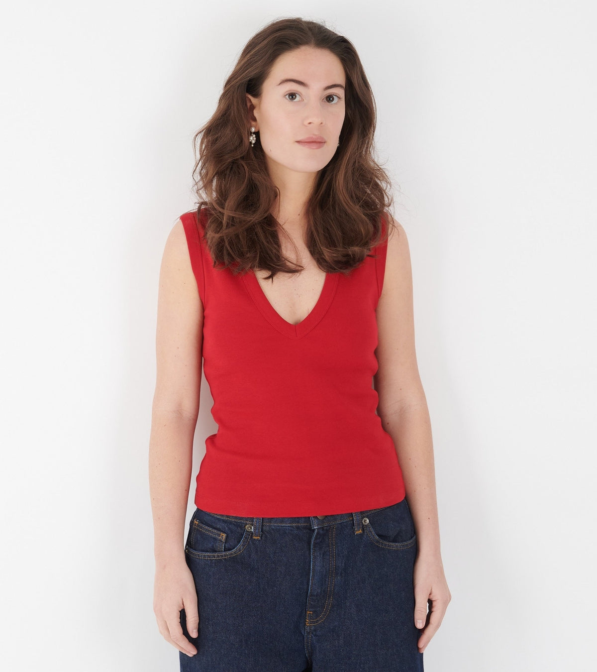 Dewi Tank Red