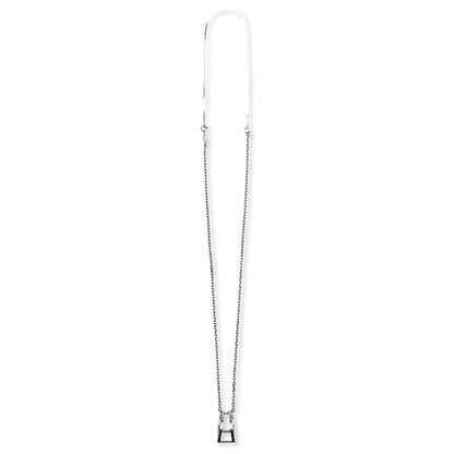 Ring Necklace - Silver