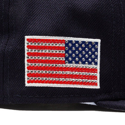 New Era x Swarovski Flag New York Yankees 59FIFTY Fitted - Navy