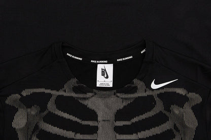 LAB Skeleton Long Sleeve Top - Black