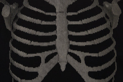 LAB Skeleton Long Sleeve Top - Black