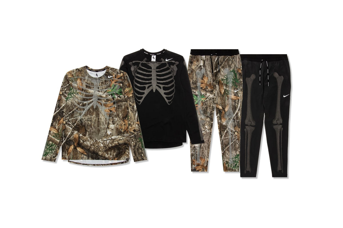 LAB Skeleton Long Sleeve Top - Black