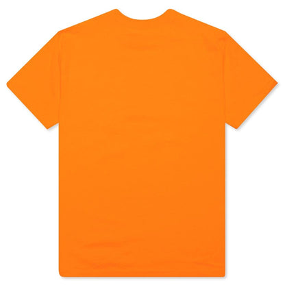 Balance Embroidered Pocket Tee - Orange