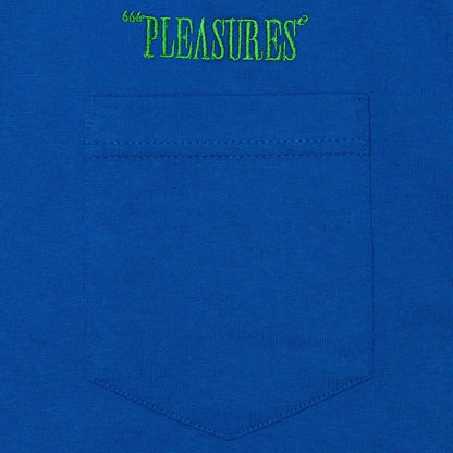 Balance Embroidered Pocket Tee - Royal