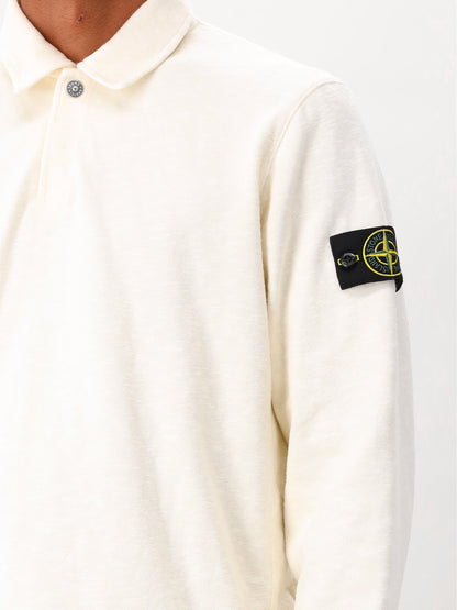 Stone Island Polo Sweater Wit