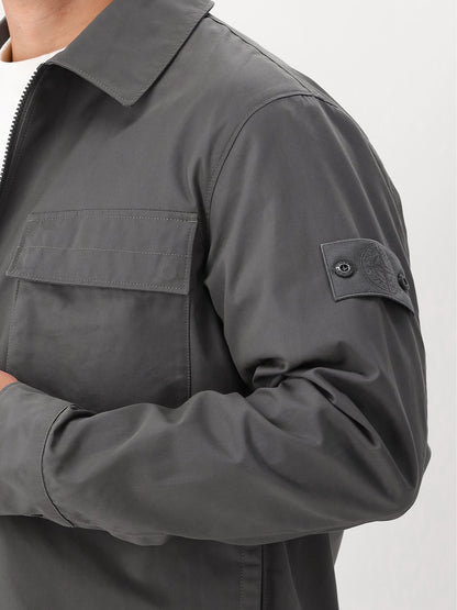 Stone Island Overshirt Grijs Ghost
