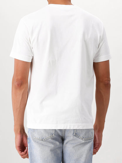 Stone Island T-shirt Wit Logo Patch