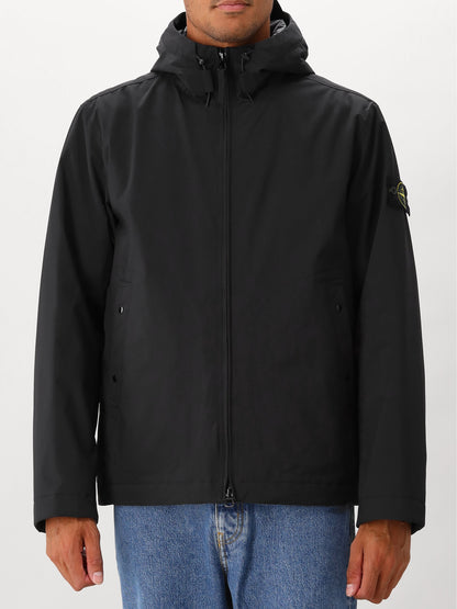 Stone Island Short Parka Zwart