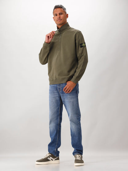 Stone Island Half Zip Groen