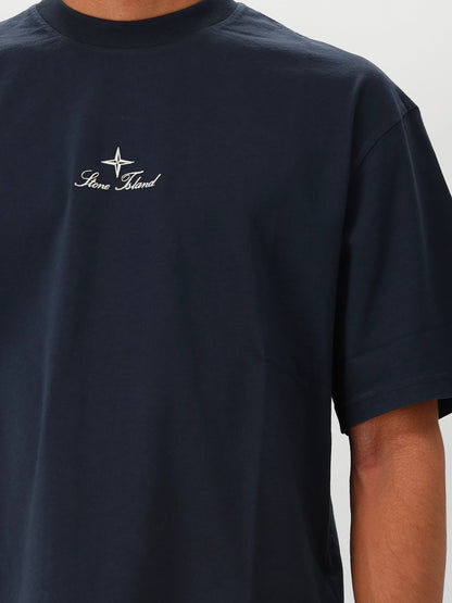 Stone Island T-shirt Blauw