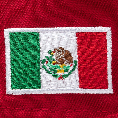 Feature x New Era 9FIFTY A-Frame Snapback Mexico Pack - Red/Black