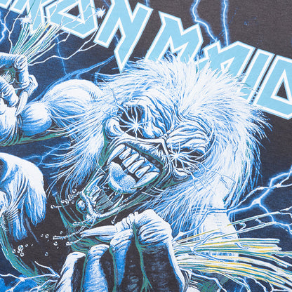 Represent x Iron Maiden A Real Live One T-Shirt - Sunfade Grey