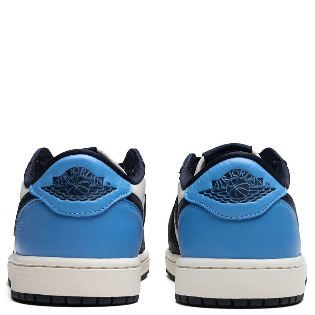 Air Jordan 1 Low OG 'Obsidian' - Obsidian/University Blue/Sail