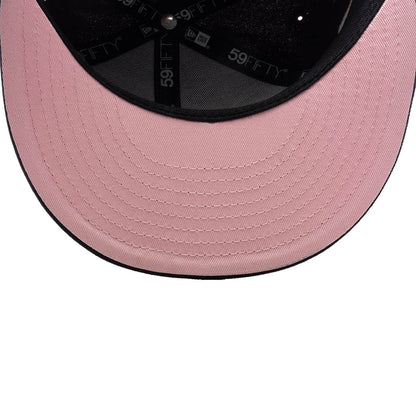 Feature x New Era 59FIFTY Fitted SD Padres Cooperstown - Walnut/Black/Cotton Pink