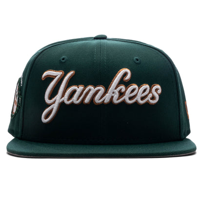 Feature x New Era 59FIFTY Fitted NY Yankees 100th Anniversary - Dark Green