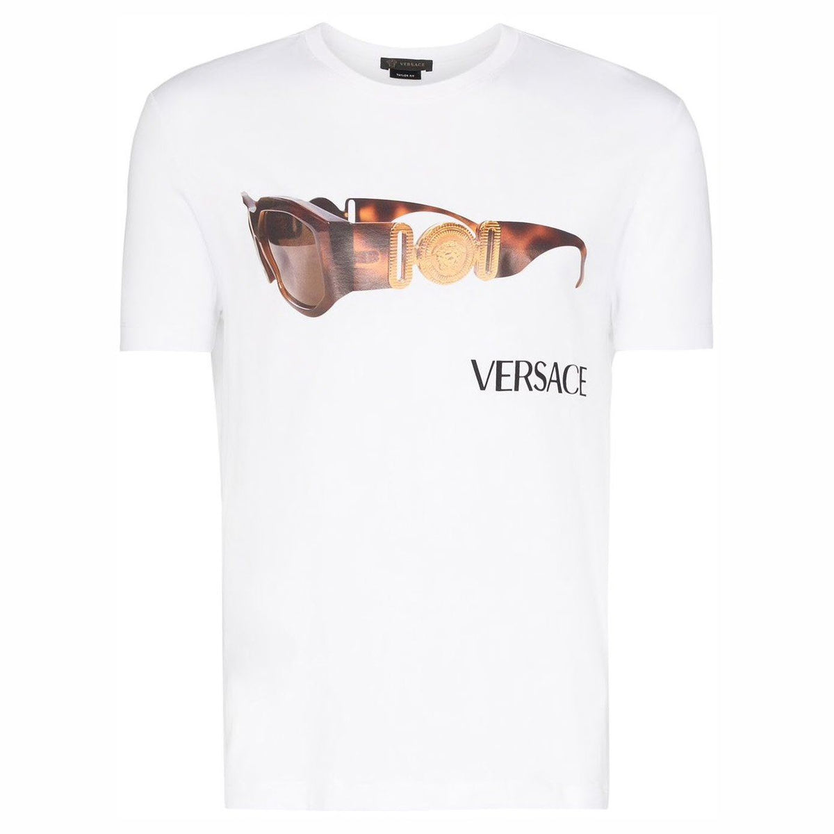 Versace White Biggie Print T-Shirt