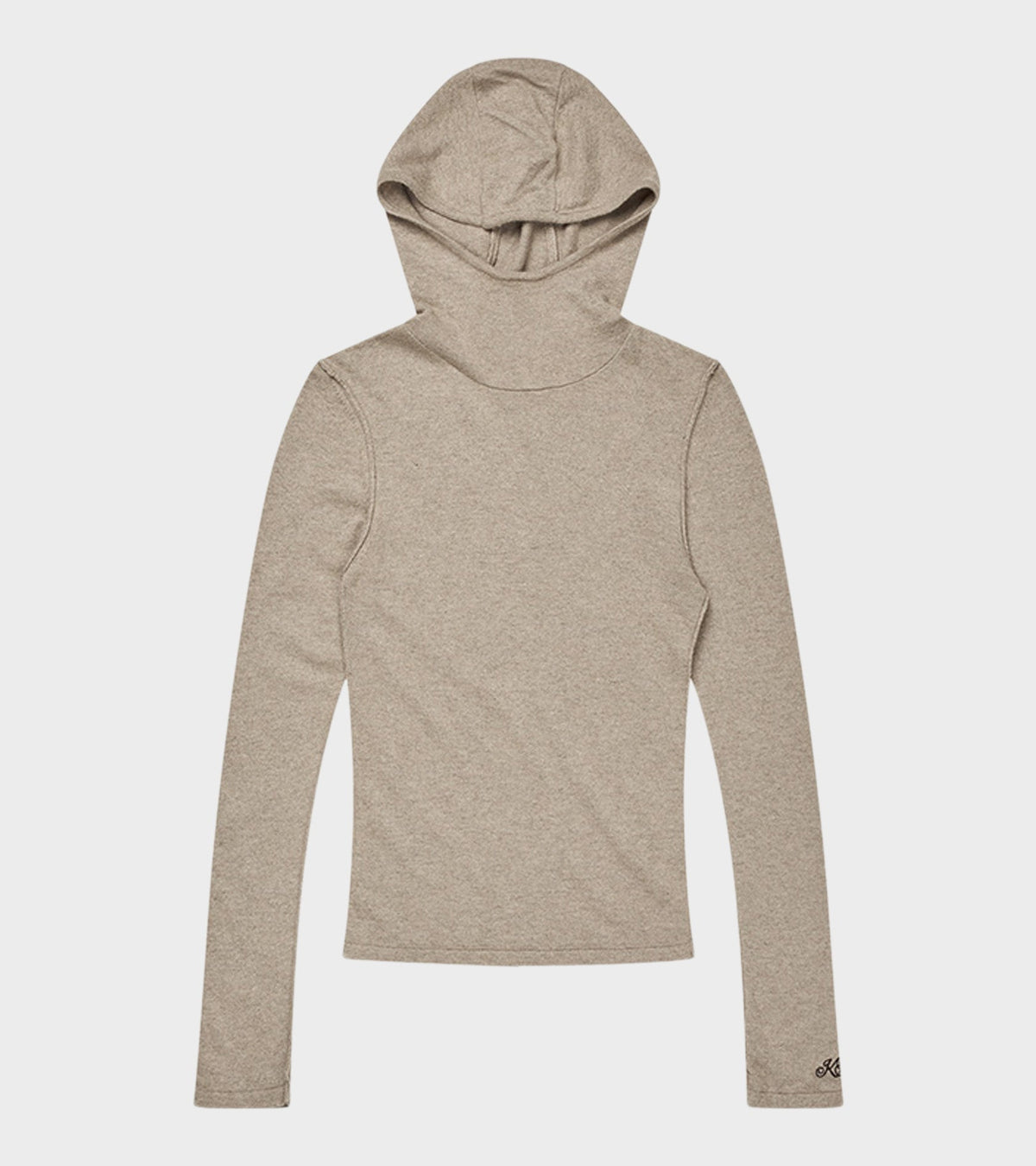 Vitus Dense Hoodie Beige Melange